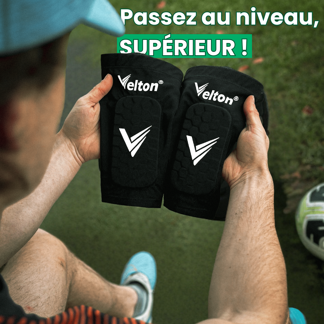 OFFRE ANNIVERSAIRE - protège tibias + 4 paires Pro Grip