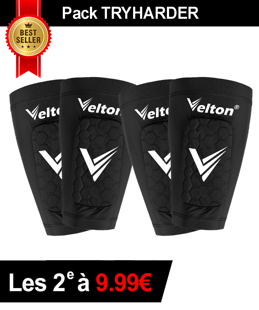 VELTON® - Offre duo Protège-tibias