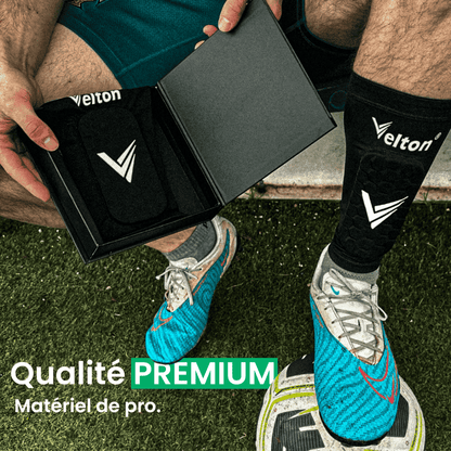 Protège-tibia intégré -  VELTON® ADULTES