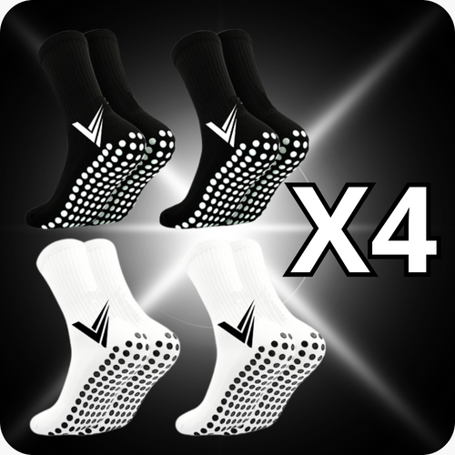 4 Paires chaussettes GRIP PRO OFFERTES (AVEC LE PACK)