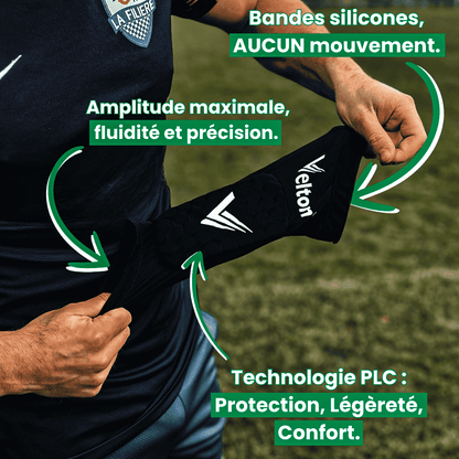 Protège-tibia intégré -  VELTON® ADULTES